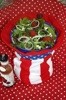 Uncle Sam's Cold Keeper Bowl with Red, White and Blue Salad