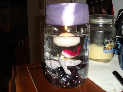 Candle Centerpieces Weddings on Floating Candle Wedding Centerpieces Thriftyfun