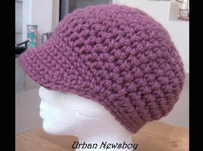 NEWSBOY HAT CROCHET PATTERN | FAVECRAFTS.COM