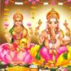 Hindu deities including Laxmi.