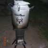 Can Cooking on the Deadwood Stove