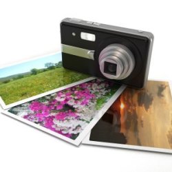 Picture of a digital camera.