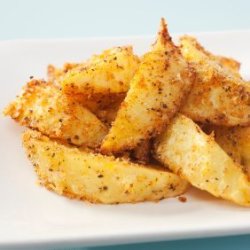 A plate of Jo Jo potato wedges.