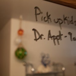 Note Written on Mirror