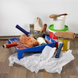 Organizing Painting Tools and Supplies