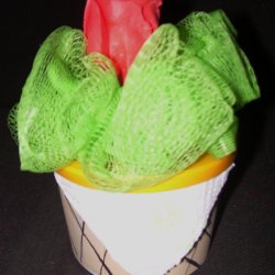 Completed cone gift.