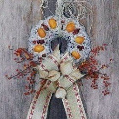 Bird wreath.