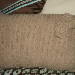 Finished pillow.