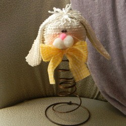 Completed bed spring bunny.