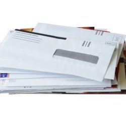 Reusing Envelopes, Stack of Envelopes