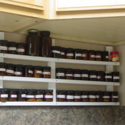 Spice Rack in Kitchen