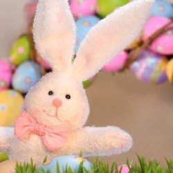Stuffed Easter Bunny
