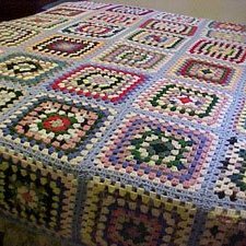 granny square afghan