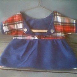Toddler dress clothes pin holder