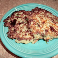 Quinoa Burgers - Quinoa Burgers on a plate.