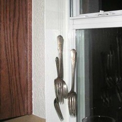 silver wind chimes