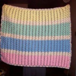 rainbow baby afghan