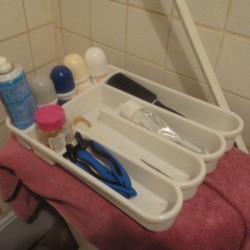 Utensil Holder Bathroom Organizer