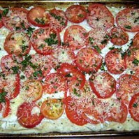 Tomato and Basil Pizza