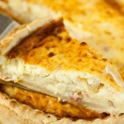 Slice of Ham Quiche