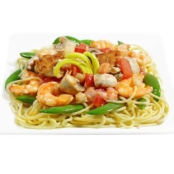 Spaghetti With Shrimp