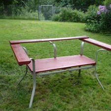 Recycled Garden Bench