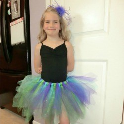 Cute girl in a tutu