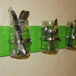 Canning Jar Utensil Holder