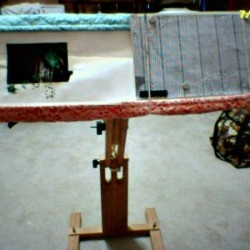 Needlework frame.