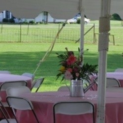 Watering Can Centerpiece