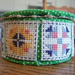 Fabric Covered Tuna Can