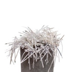 Waste Bin Full of Shredded Paper