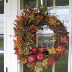 Fall Wreath For Thanksgiving