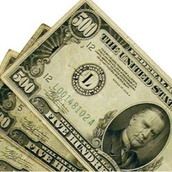 $500 bills