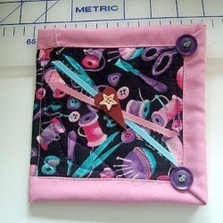 Finished holder.