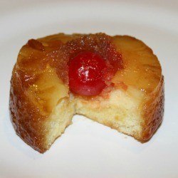 finished cake on plate