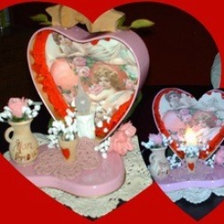 A Valentine's day craft.
