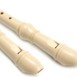 Two flutes.