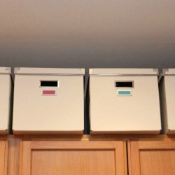 Organizing With Boxes