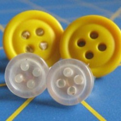Post Button Earrings