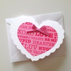 FInished card.