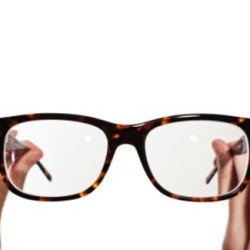 Super Glue on Eyeglasses