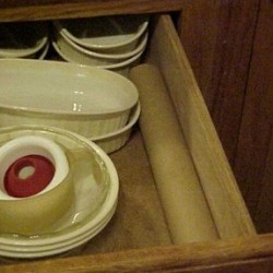 Paper Towel Tube for Tong Storage 