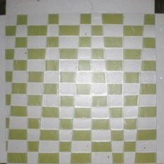 Woven Paper Mousepads - green and white woven paper 