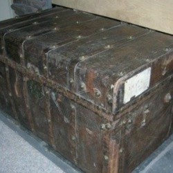 Leather Trunk
