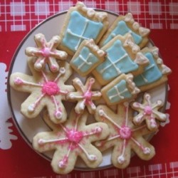 cookies on platter