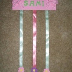 Craft Project: Hair Bow Organizer