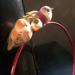 Spring Birds on a Headband