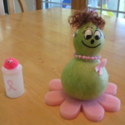 Green gourd person