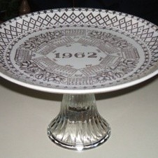 Pedestal plate.